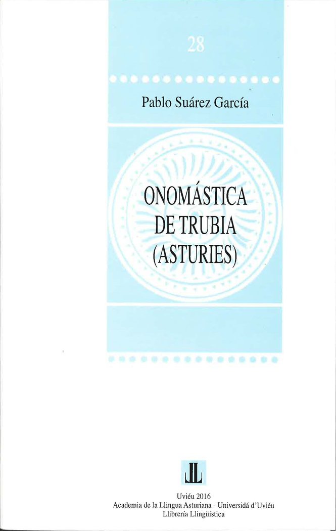 Onomástica en Trubia (Asturies), de Suárez García, Pablo | portada del libro