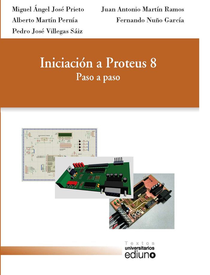 Iniciación a Proteus 8, de José Prieto | portada del libro