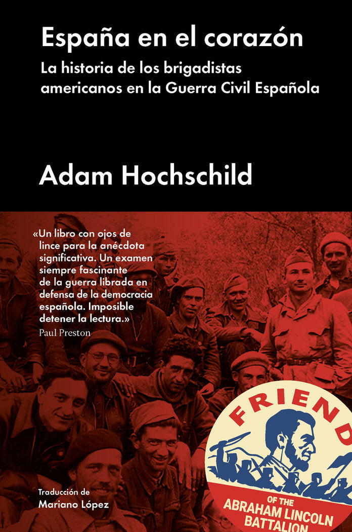 España en el corazón, de Hochschild, Adam | portada del libro