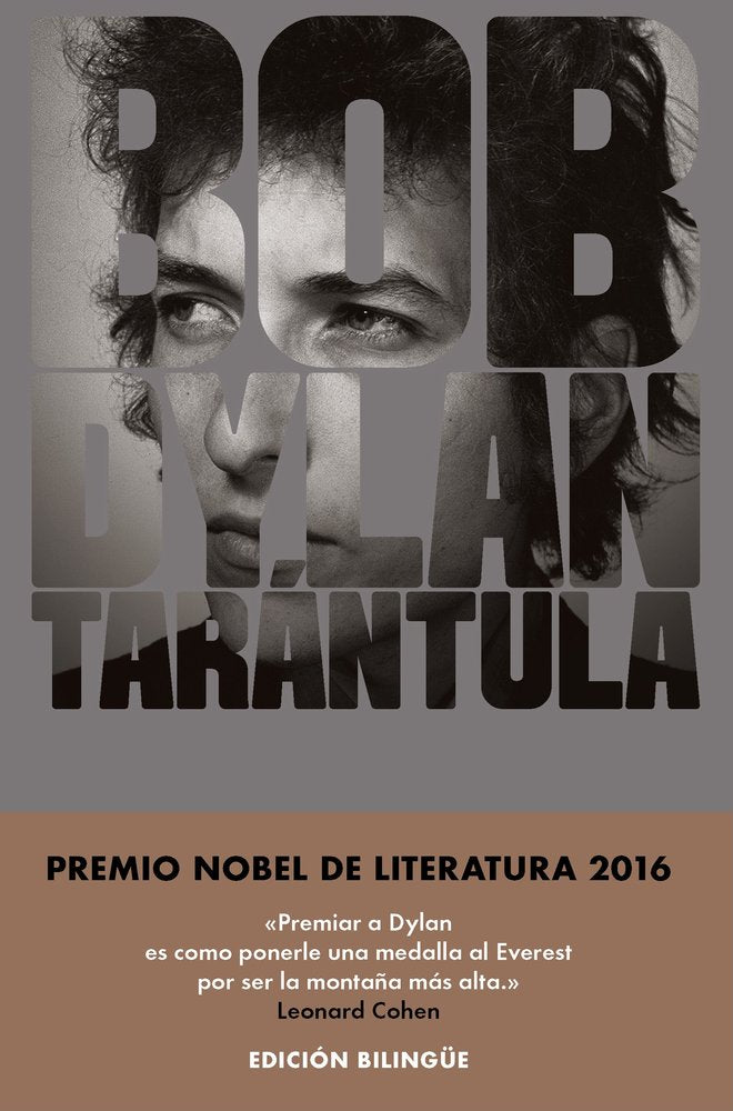 TARÁNTULA, de Dylan, Bob | portada del libro