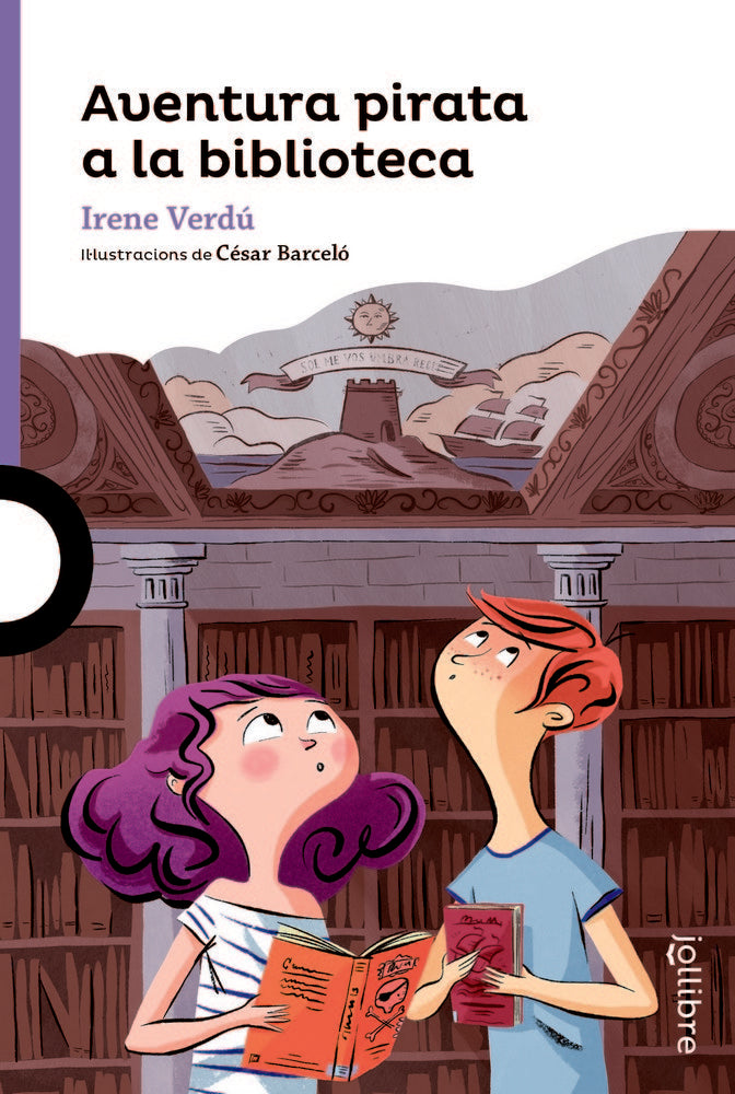 Aventura pirata a la biblioteca, de Verdu Muñoz, Irene | portada del libro