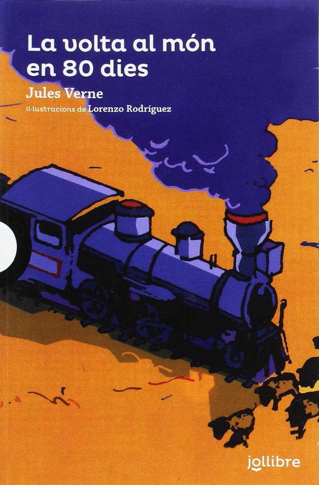 La volta al món en 80 dies, de Verne, Julio | portada del libro
