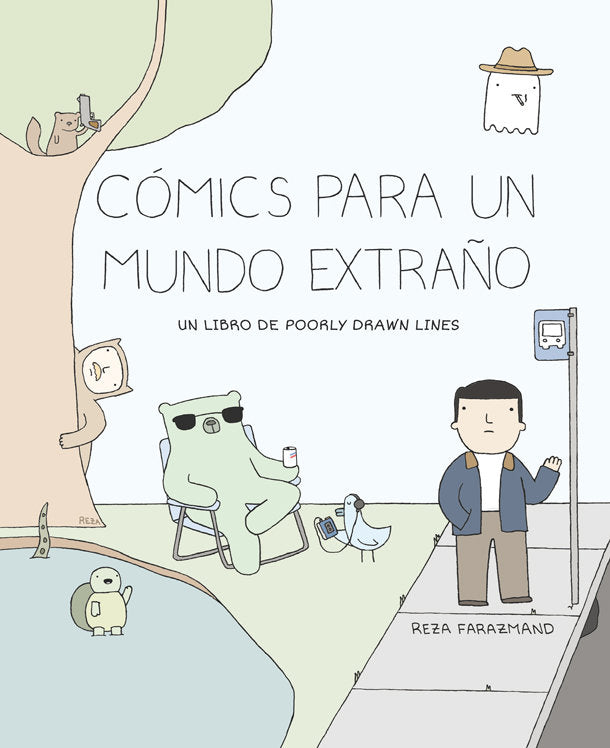 Cómics para un mundo extraño, de Reza | portada del libro