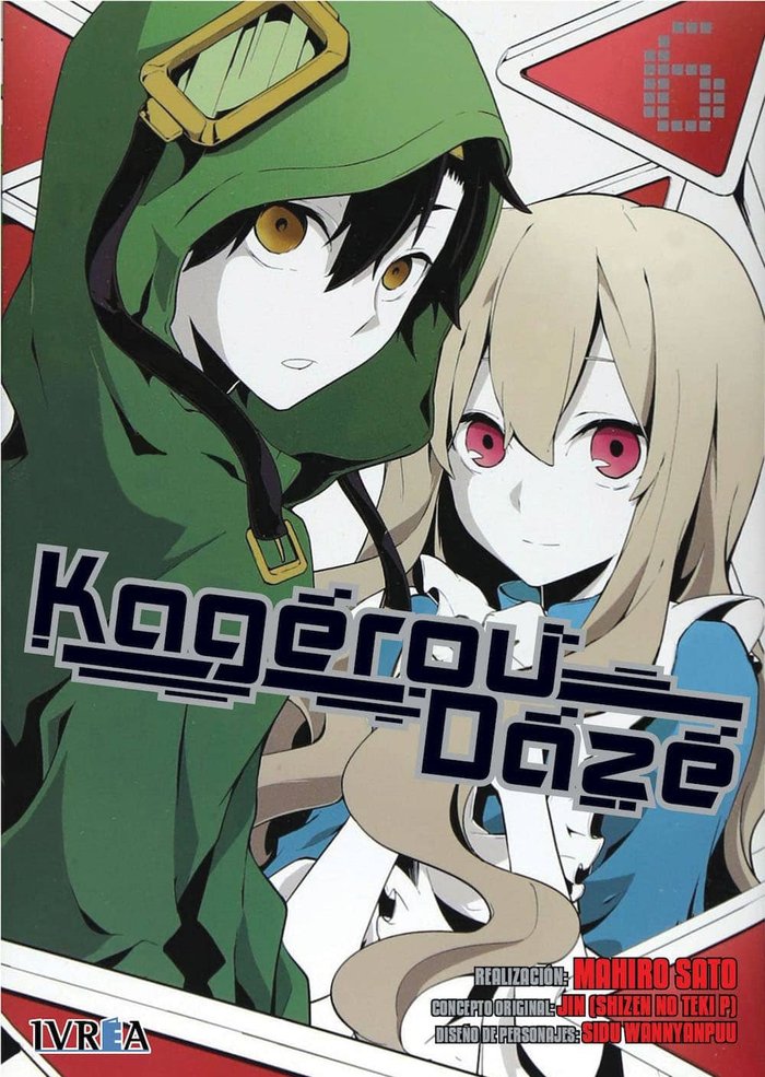 KAGEROU DAZE 06, de JIN (ZHINZEN NO TEKI-P) | portada del libro