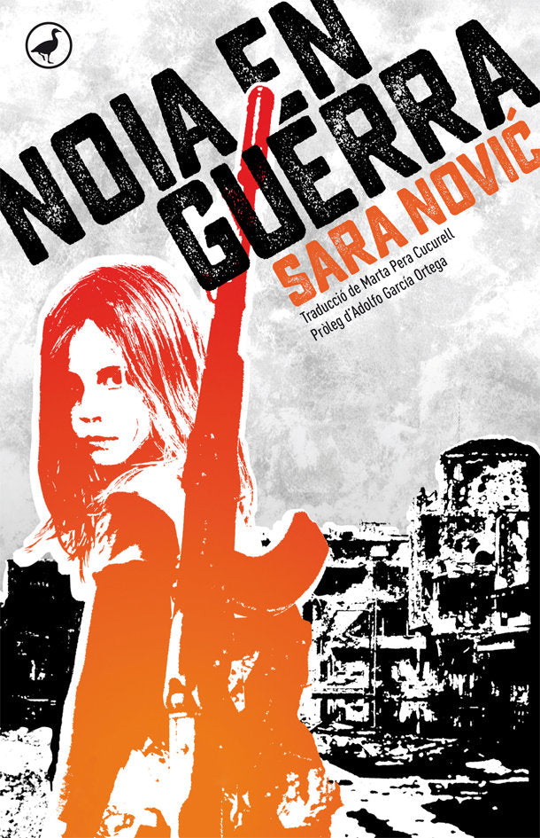 Noia en guerra, de Novic, Sara | portada del libro
