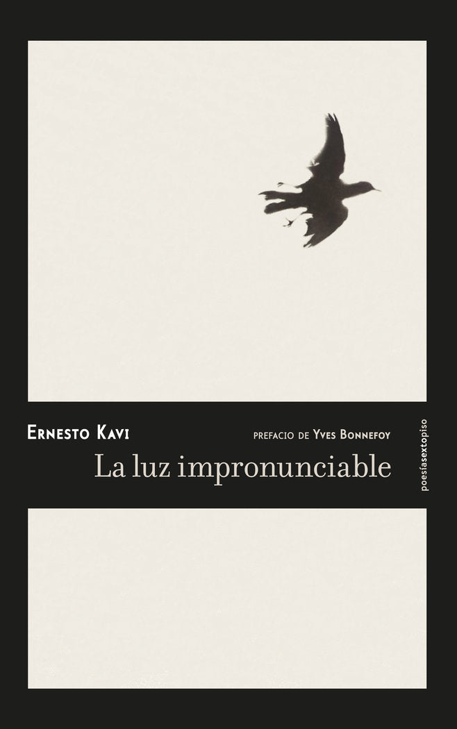 La luz impronunciable, de Kavi, Ernesto | portada del libro