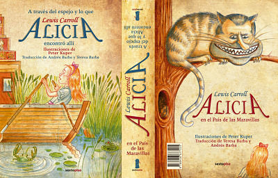Alicia en el País de las Maravillas / A través del espejo, de Carroll, Lewis | portada del libro