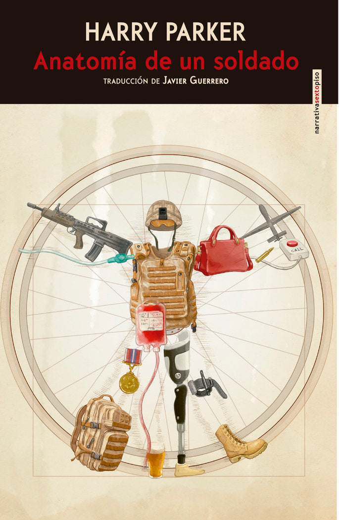 Anatomía de un soldado, de Parker, Harry | portada del libro