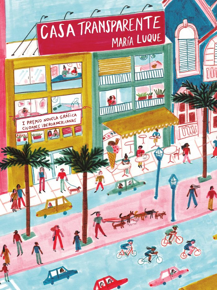 Casa transparente, de Luque, María | portada del libro