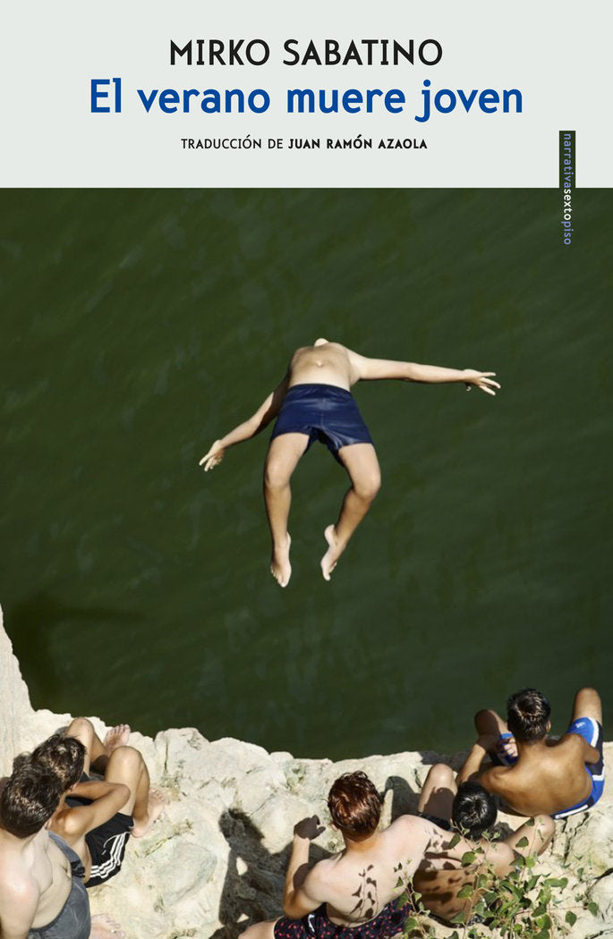 El verano muere joven, de Sabatino, Mirko | portada del libro