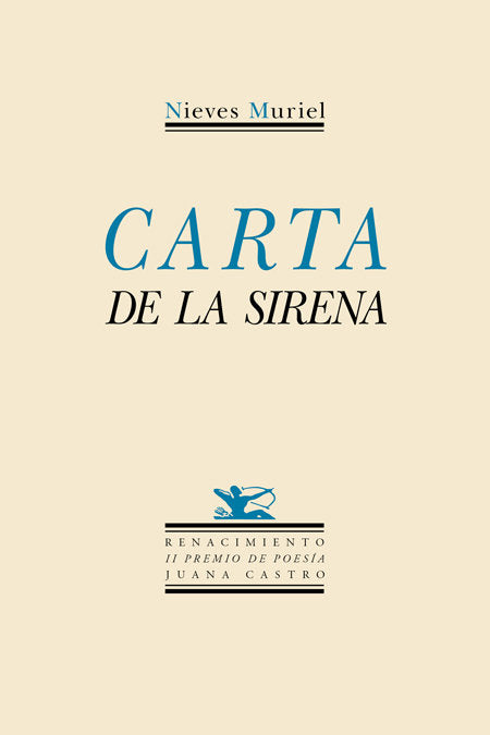 Carta de la sirena, de Muriel, Nieves | portada del libro