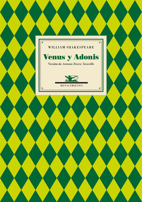 Venus y Adonis, de Shakespeare, William | portada del libro