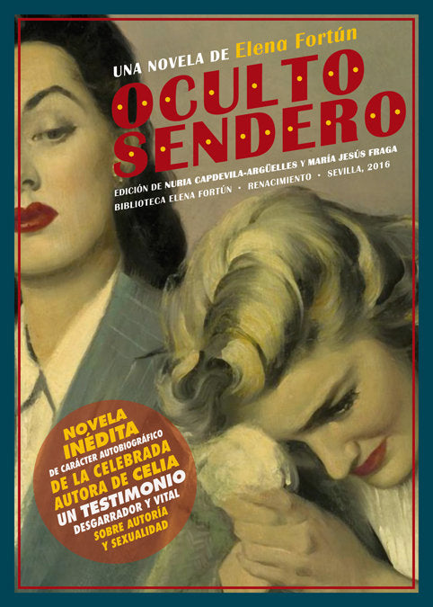 Oculto sendero, de Fortún, Elena | portada del libro