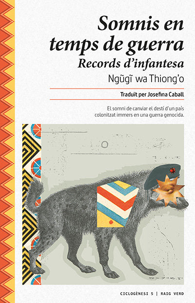 Somnis en temps de guerra, de wa Thiongo, Ngugi | portada del libro
