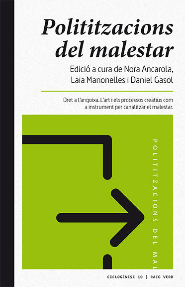 Polititzacions del malestar, de Gasol, Daniel | portada del libro