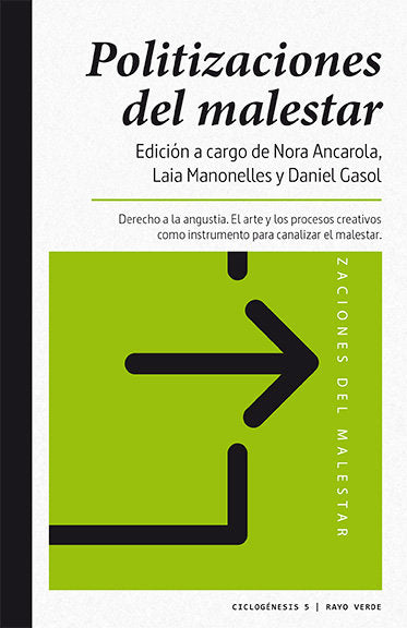 Politizaciones del malestar, de Gasol, Daniel | portada del libro