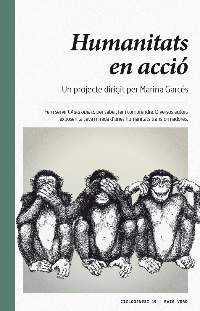 Humanitats en acció, de Garcés, Marina | portada del libro