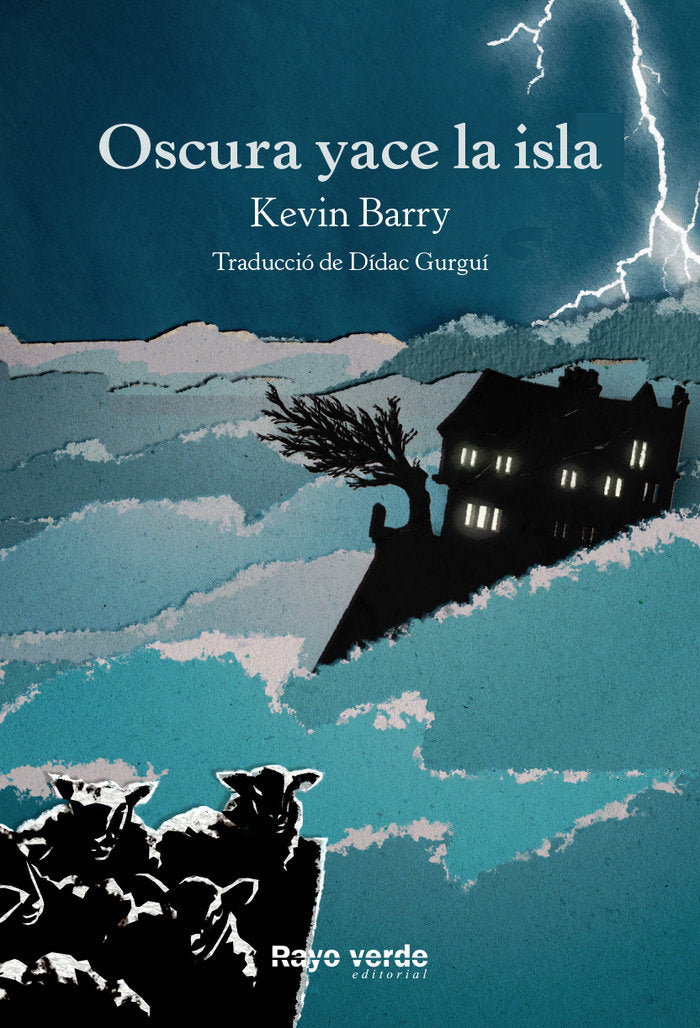 Oscura yace la isla, de Barry, Kevin | portada del libro