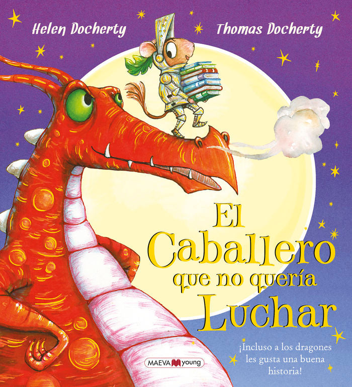 El caballero que no quería luchar, de Docherty, Helen | portada del libro