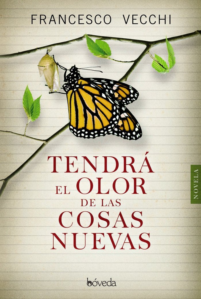 Tendrá el olor de las cosas nuevas, de Vecchi, Francesco | portada del libro