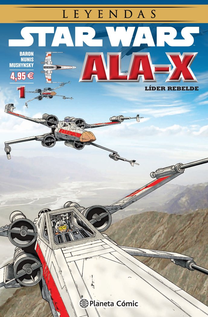 Star Wars Ala X nº 01/10, de AA. VV. | portada del libro