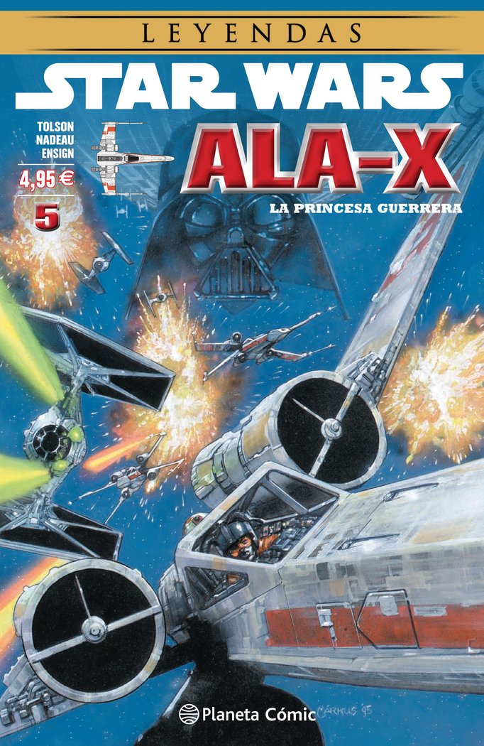 Star Wars Ala X nº 05/10, de AA. VV. | portada del libro