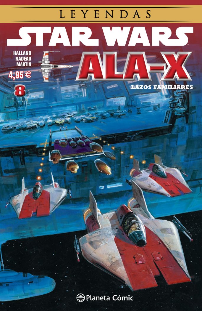Star Wars Ala X nº 08/10, de AA. VV. | portada del libro