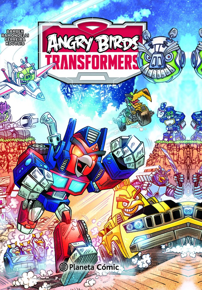 Angry Birds Transformers nº 01/02, de AA. VV. | portada del libro