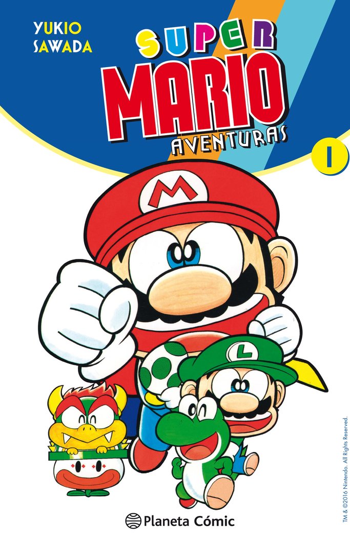 Super Mario nº 01, de Sawada, Yukio | portada del libro