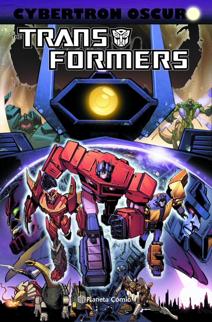 Transformers Cybertron Oscuro, de Roberts | portada del libro