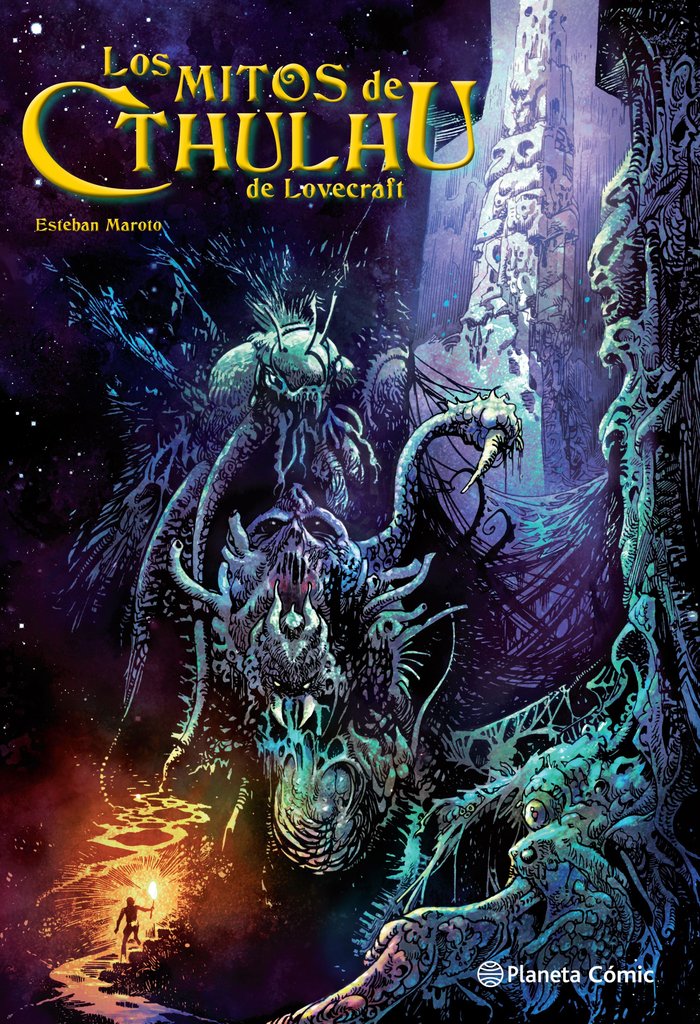 Los mitos de Cthulhu de Lovecraft por Esteban Maroto, de Maroto Torres, Esteban | portada del libro
