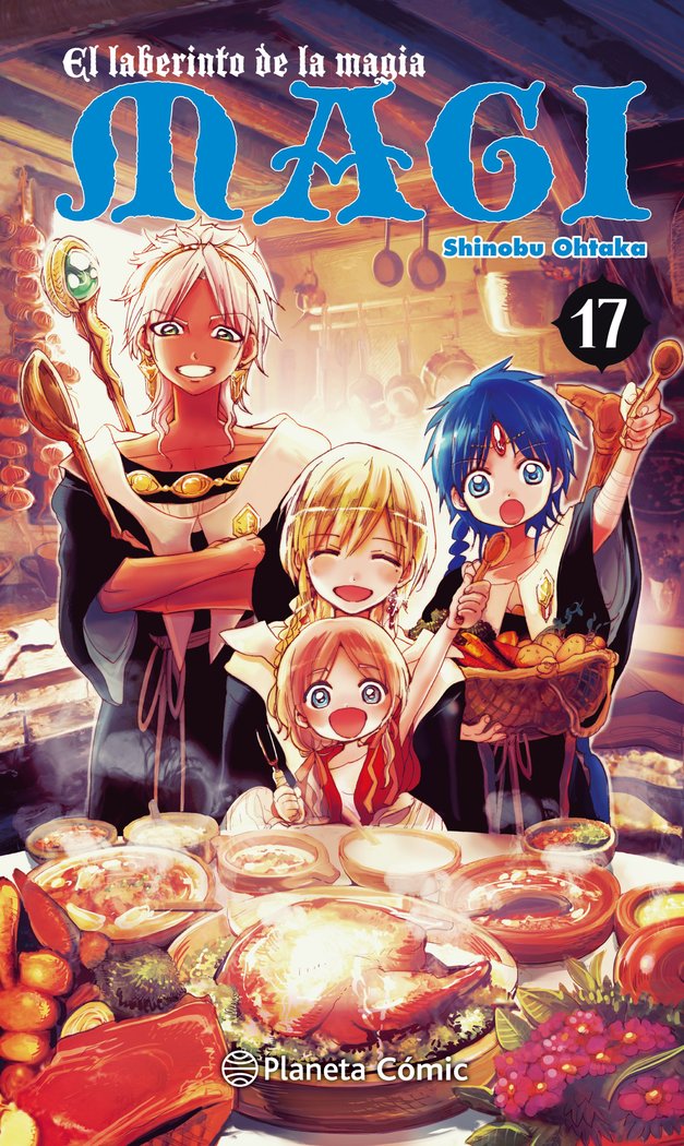 Magi El laberinto de la magia nº 17/37, de Ohtaka, Shinobu | portada del libro