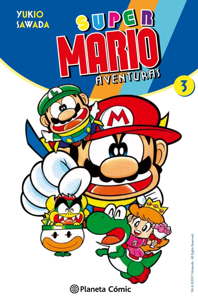 Super Mario nº 03, de Sawada, Yukio | portada del libro