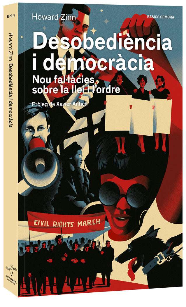 Desobediència i democràcia, de Zinn, Howard | portada del libro