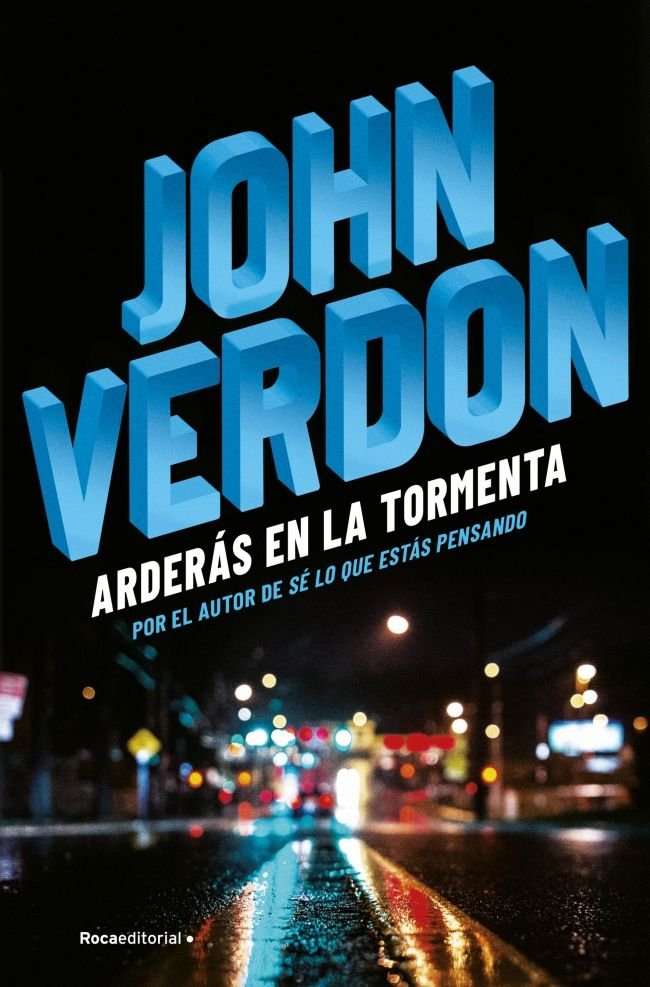 Arderás en la tormenta, de Verdon, John | portada del libro