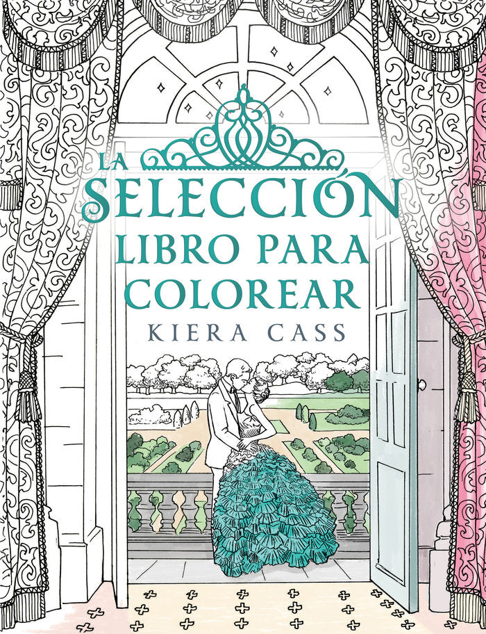 La selección. Libro para colorear, de Cass, Kiera | portada del libro