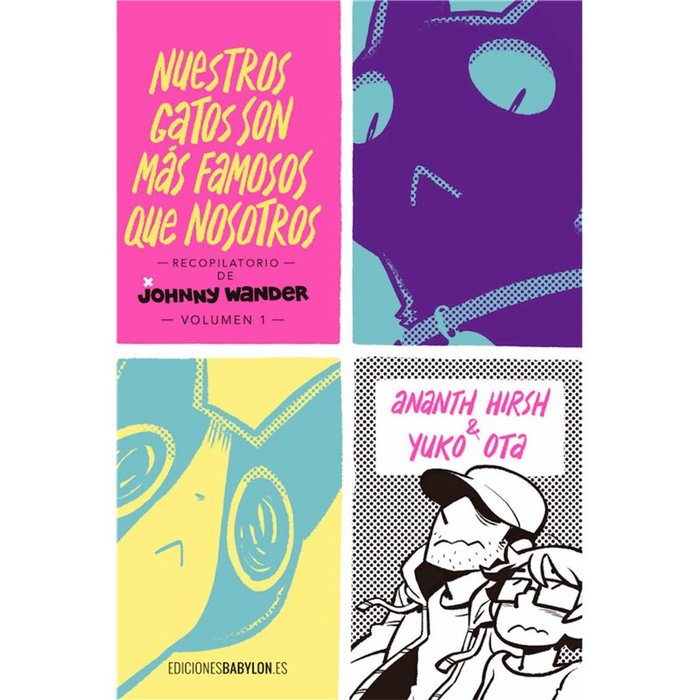 NUESTROS GATOS SON MAS FAMOSOS QUE NOSOTROS, de HIRSH,ANANTH | portada del libro