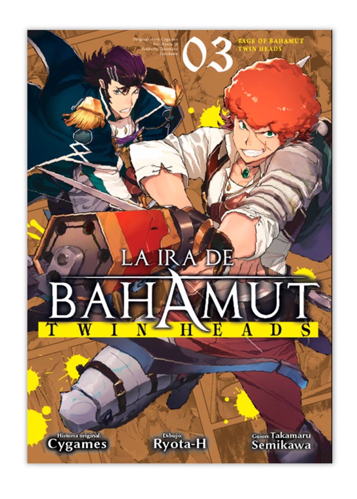 LA IRA DE BAHAMUT: TWIN HEADS 03 | portada del libro