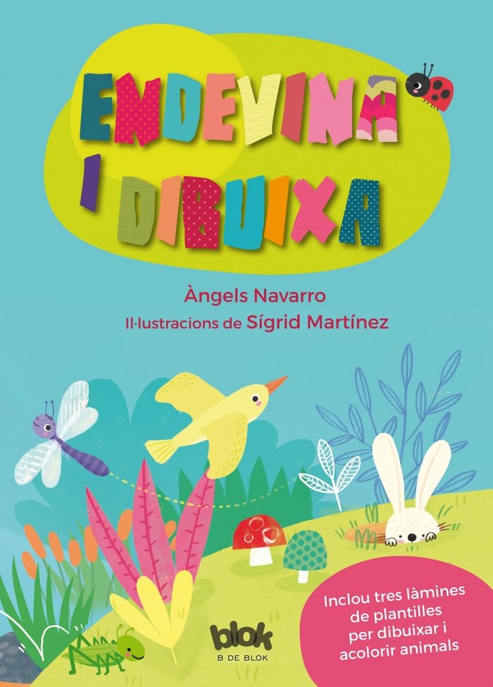 Endevina i dibuixa, de Navarro, Àngels | portada del libro
