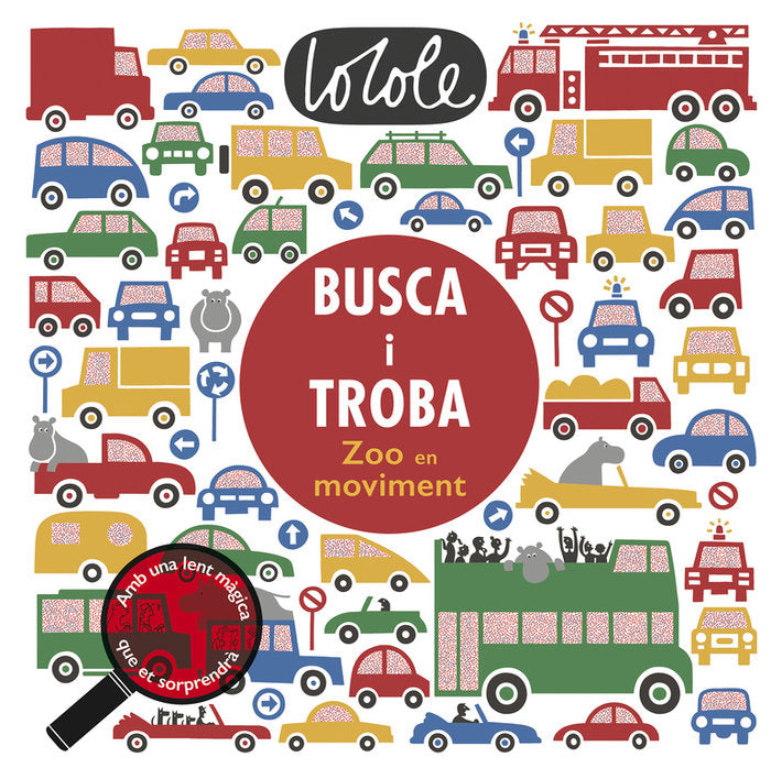 Busca i troba. Zoo en moviment, de Cole | portada del libro
