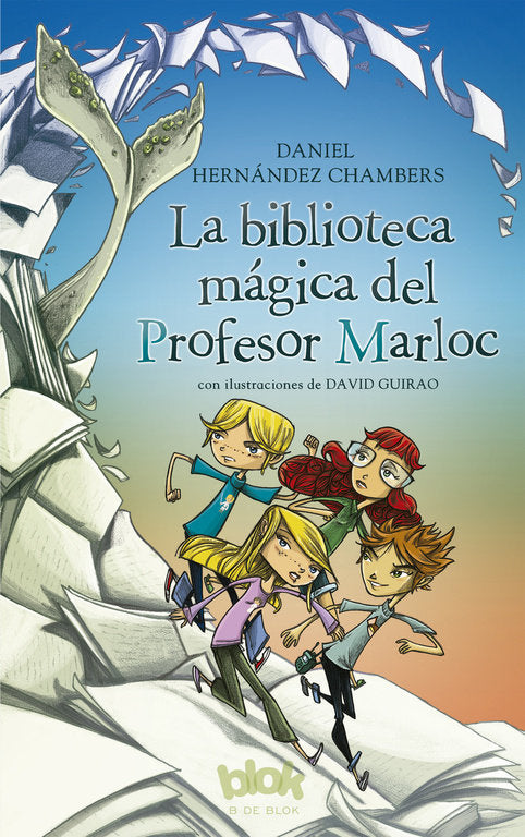 La biblioteca mágica del Profesor Marloc, de Hernández Chambers | portada del libro