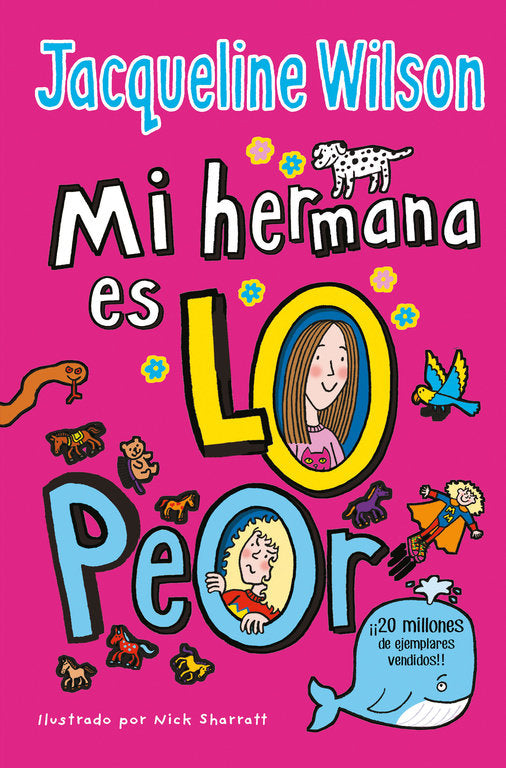Mi hermana es lo peor, de Wilson | portada del libro