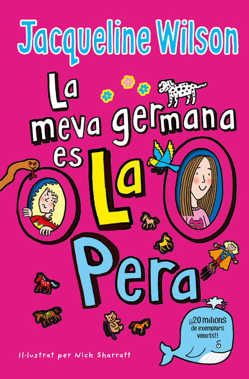 La meva germana és la pera, de Wilson, Jacqueline | portada del libro