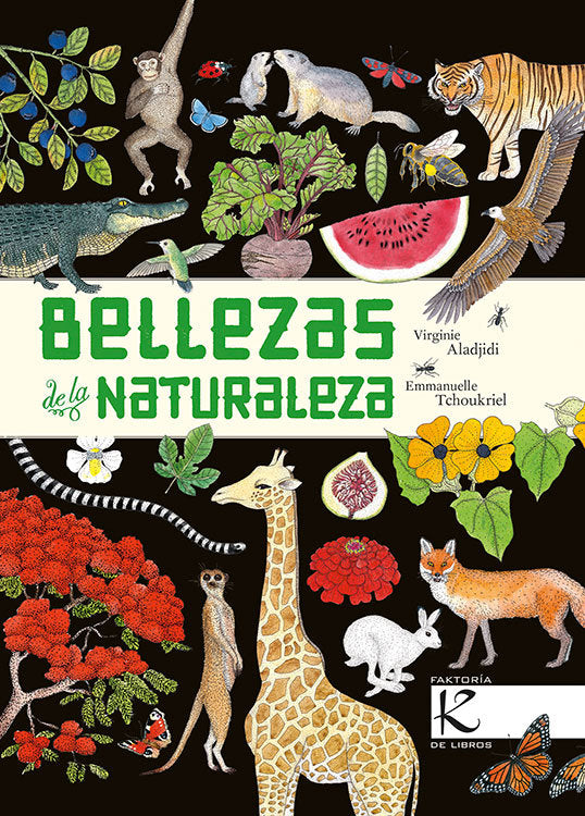 Bellezas de la naturaleza, de Aladjidi, Virginie | portada del libro