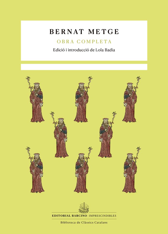 OBRA COMPLETA BERNAT METGE, de BERNAT METGE | portada del libro