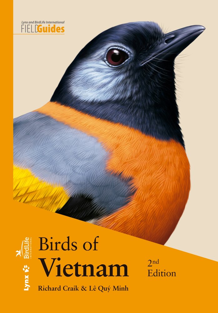 Birds of Vietnam, de CRAIK, RICHARD | portada del libro