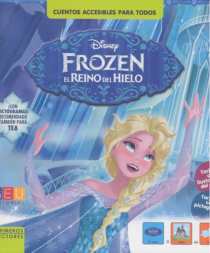 Frozen. El reino del hielo, de DISNEY | portada del libro