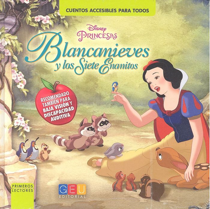 Blancanieves y los siete enanitos, de DISNEY | portada del libro