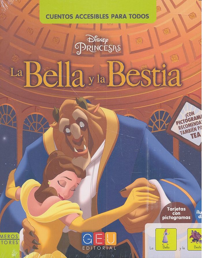 La Bella y la Bestia, de DISNEY | portada del libro