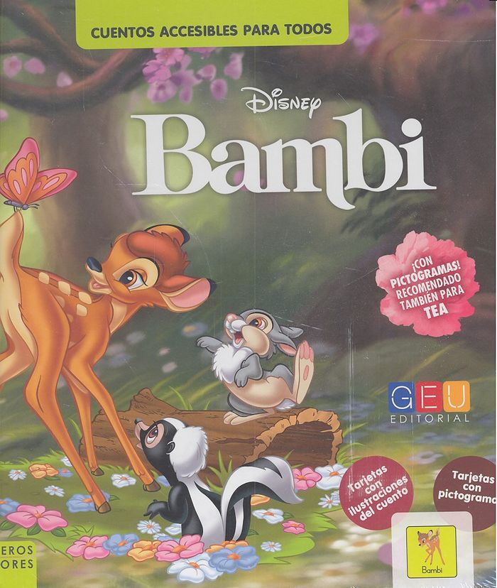 Bambi, de DISNEY | portada del libro